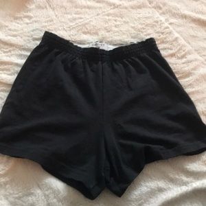 Black varsity lounge/ running shorts